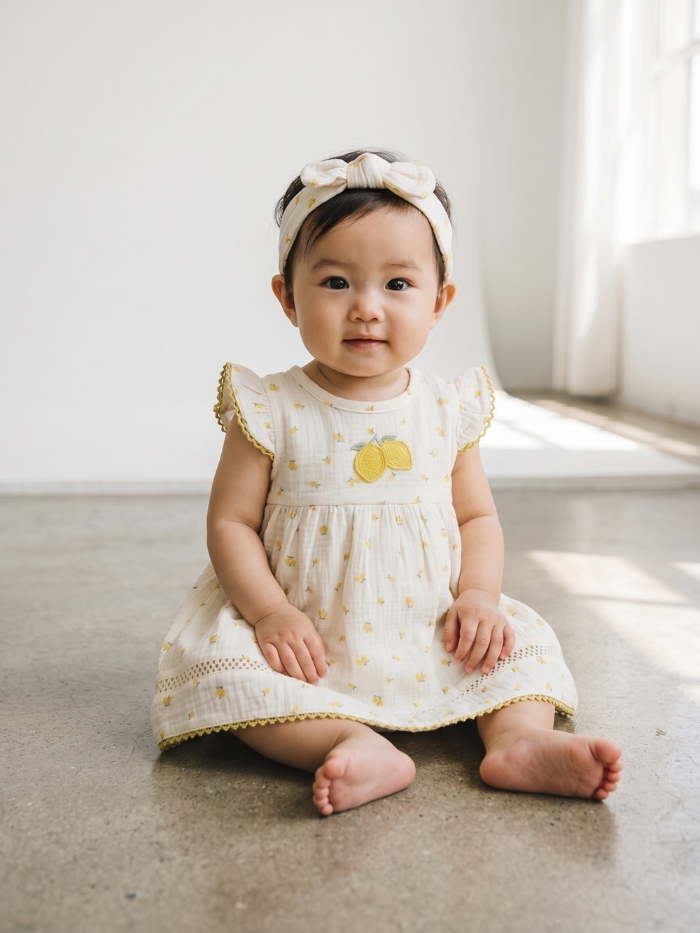 NWT New Rabbit + Bear Baby Organic Cotton Set with Headband Size 6-9 Month